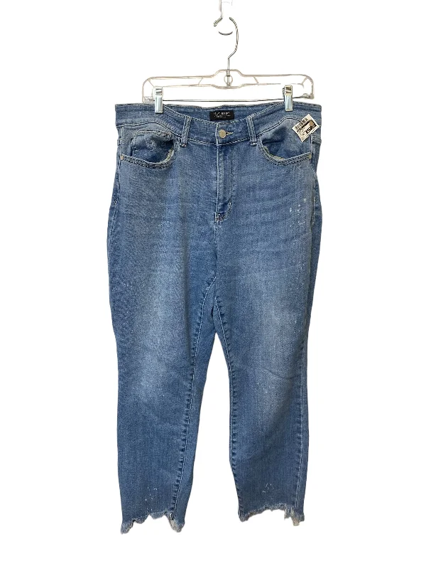 Jeans Straight By Judy Blue In Blue Denim, Size: 18w