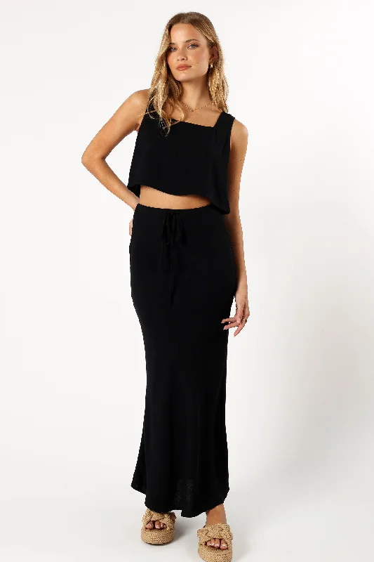 Kirsten Two Piece Set - Black