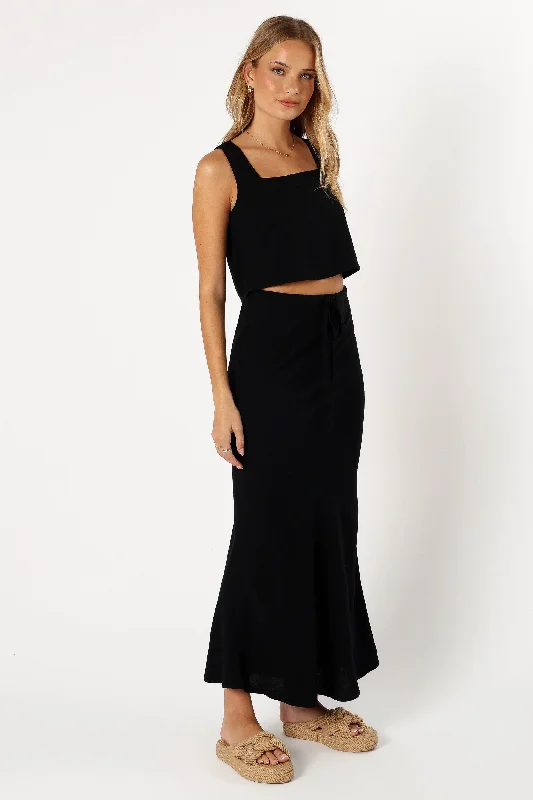 Kirsten Two Piece Set - Black