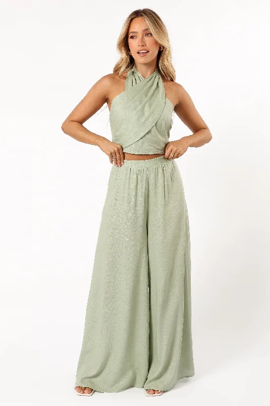 Mary Pant Set - Green