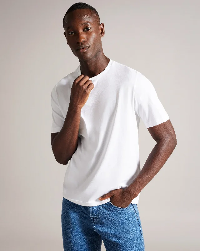 Tywinn Ss Regular Plain T-Shirt White