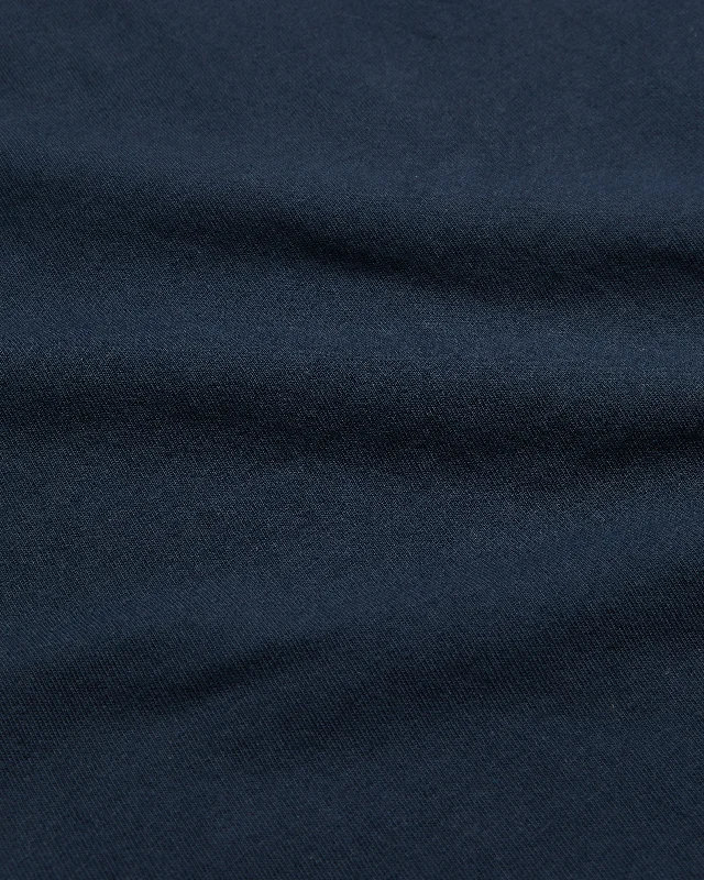 Wiskin Branded Regular Fit T-Shirt Navy