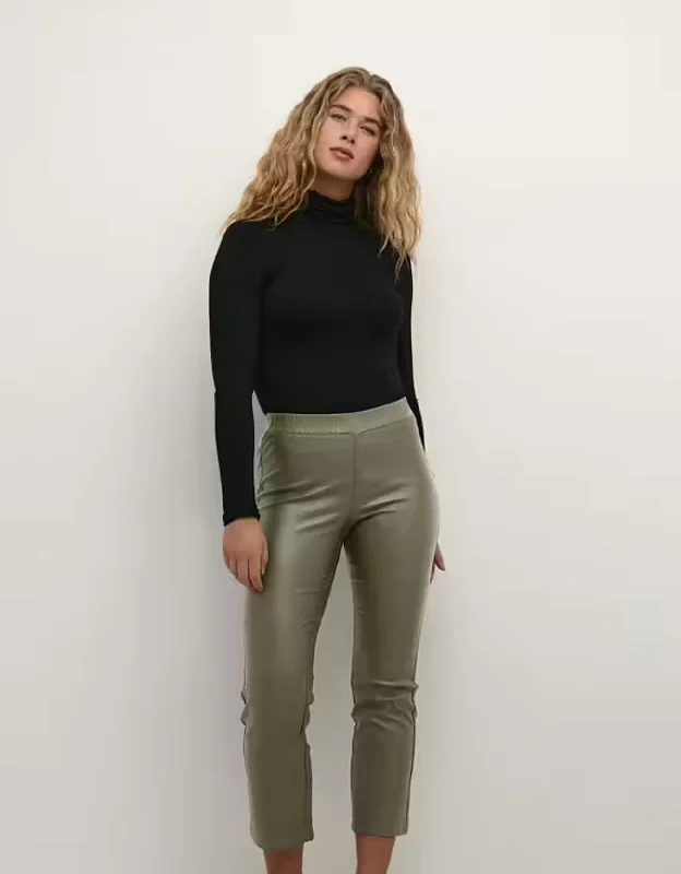 Kaffe Ada Crop Jeggings FOREST NIGHT