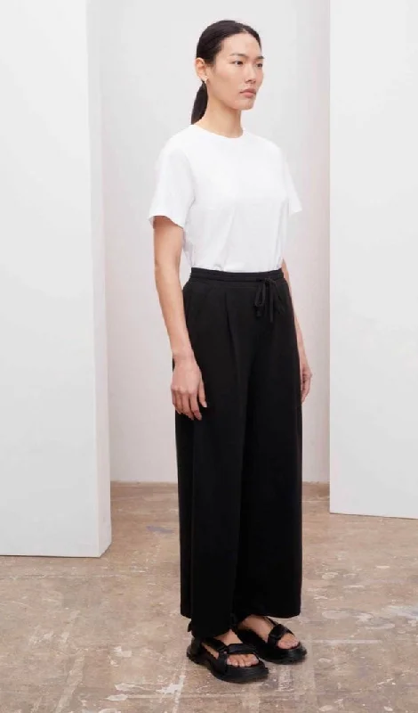 Kowtow Wide Leg Pant in Black