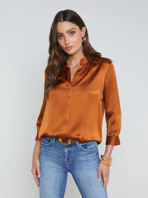 Brisbane Silk Blouse