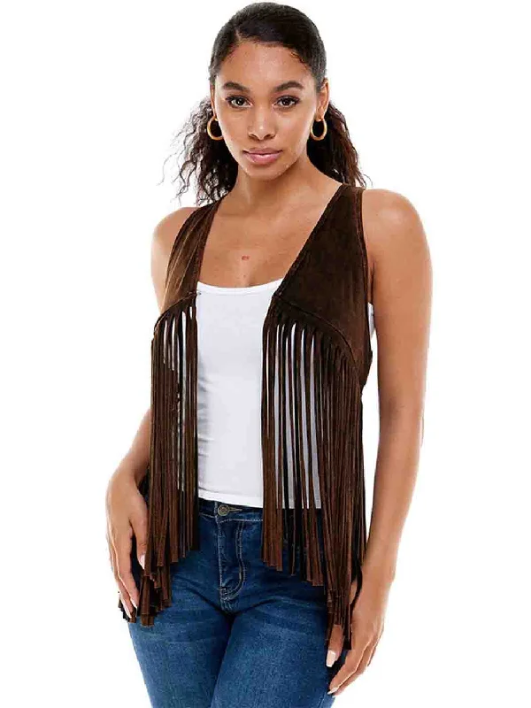 Tianello™ T-Party Knit ""Paloma"" Fringed Festival Vest