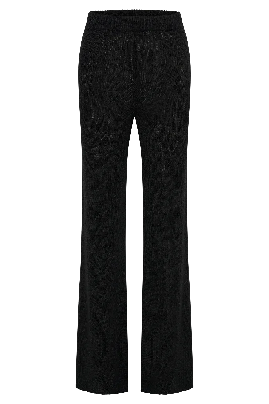 Carlota Knit Pants - Black