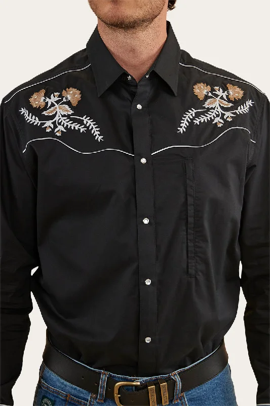 Neilson Mens Western Shirt - Black