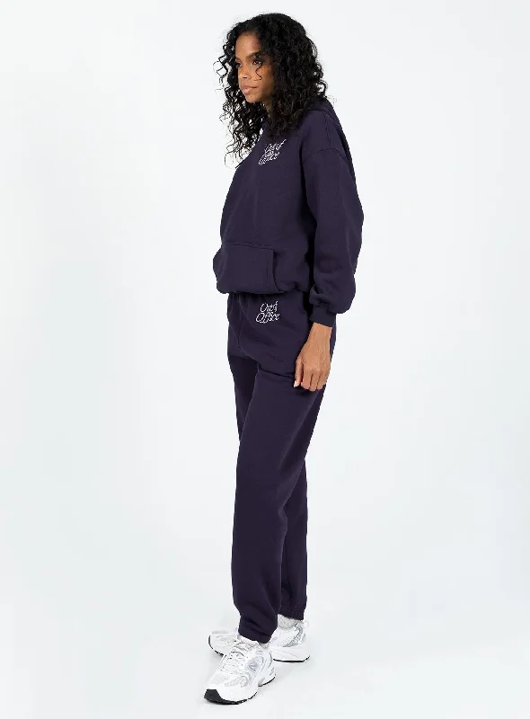 Out Of Office Tracksuit Pants Navy