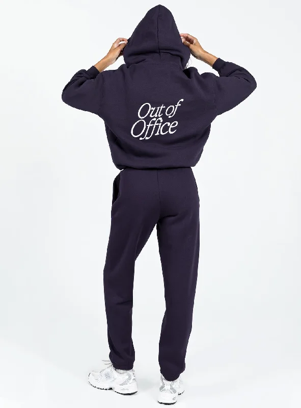 Out Of Office Tracksuit Pants Navy