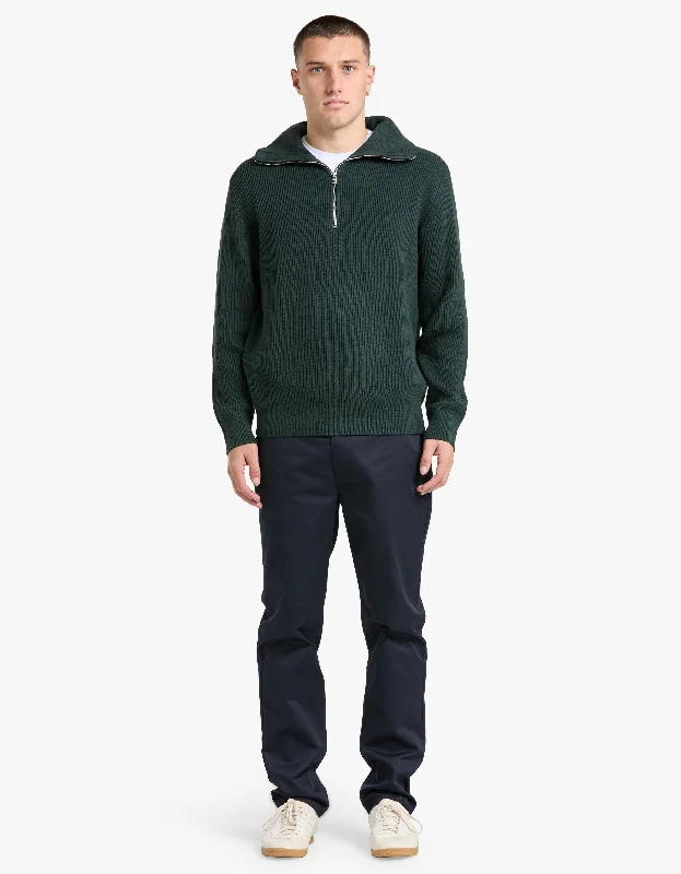 Le Mans 1/2 Zip - Sherwood Green