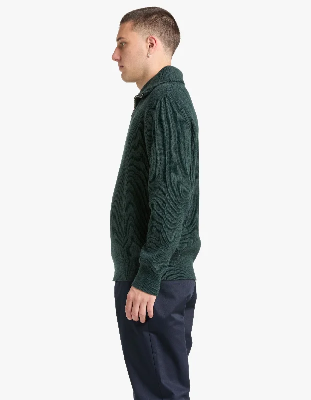 Le Mans 1/2 Zip - Sherwood Green