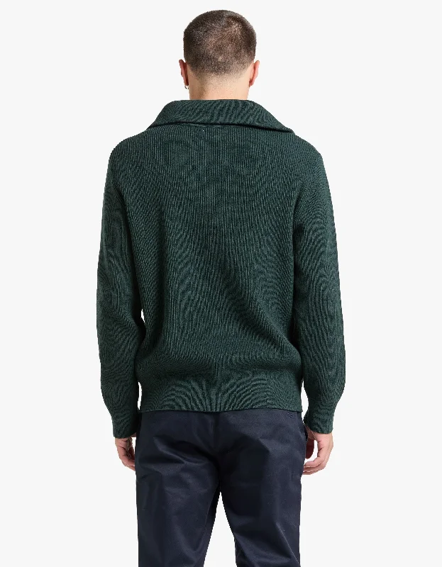 Le Mans 1/2 Zip - Sherwood Green