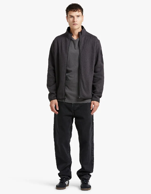 Covert Cardigan Mens - Black Heather II