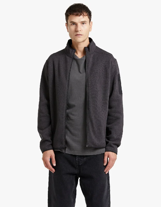 Covert Cardigan Mens - Black Heather II