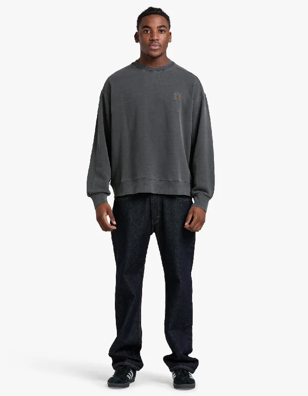 Nelson Sweat - Charcoal Garment Dyed