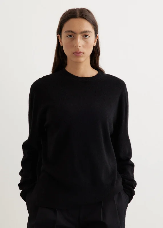 Crew-Neck Cashmere Knit