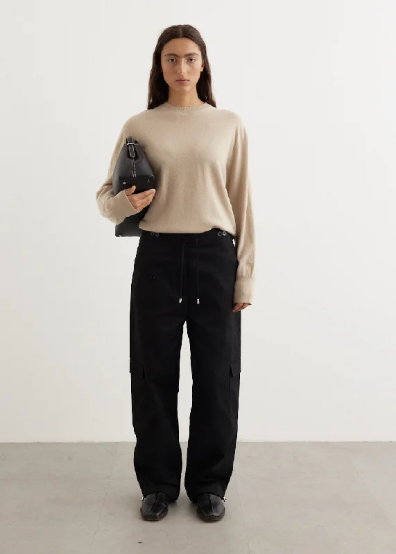 Crew-Neck Cashmere Knit