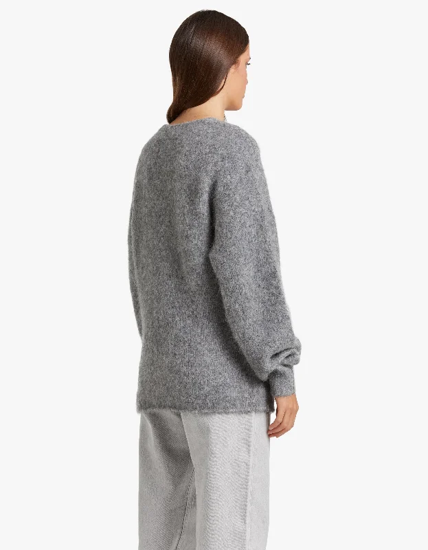 The Alexandra Knit - Grey Marle