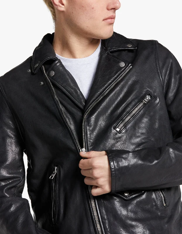 Capitol Leather Jacket - Black