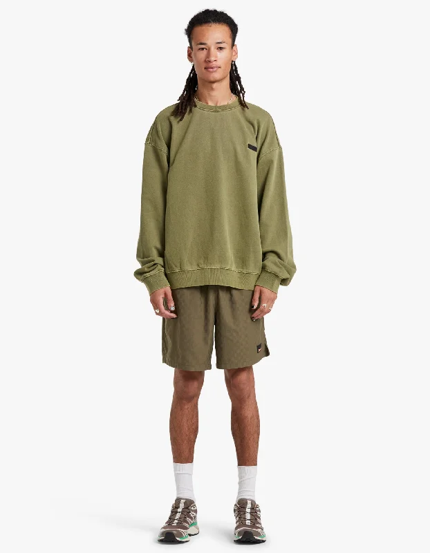 Kickout Washed Sweat - Olive