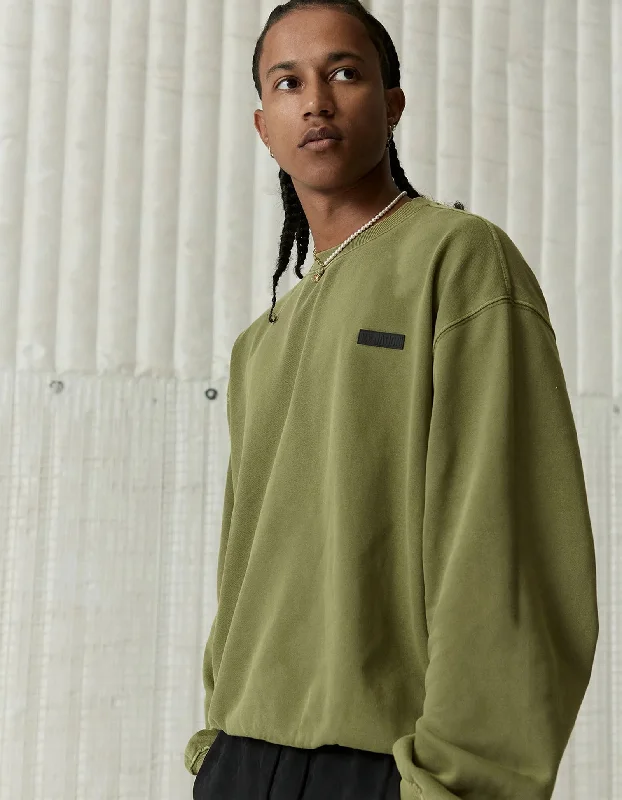 Kickout Washed Sweat - Olive