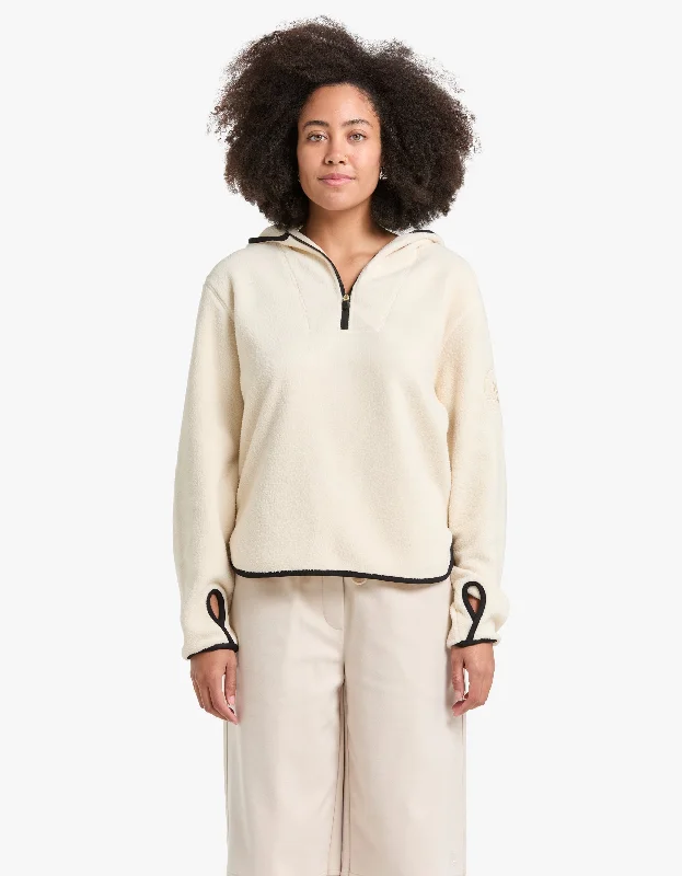 Sherpa Hoodie - Pearled Ivory