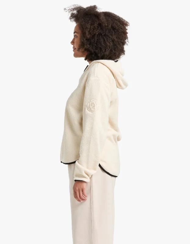 Sherpa Hoodie - Pearled Ivory