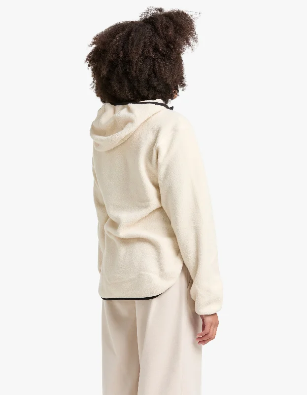 Sherpa Hoodie - Pearled Ivory