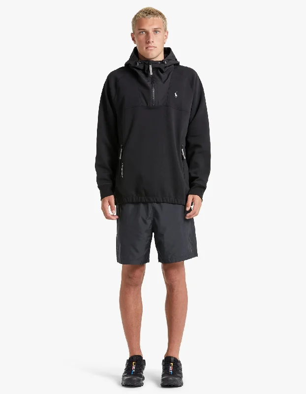 Polo 67 L/S Half-Zip Pullover Hoodie - Polo Black