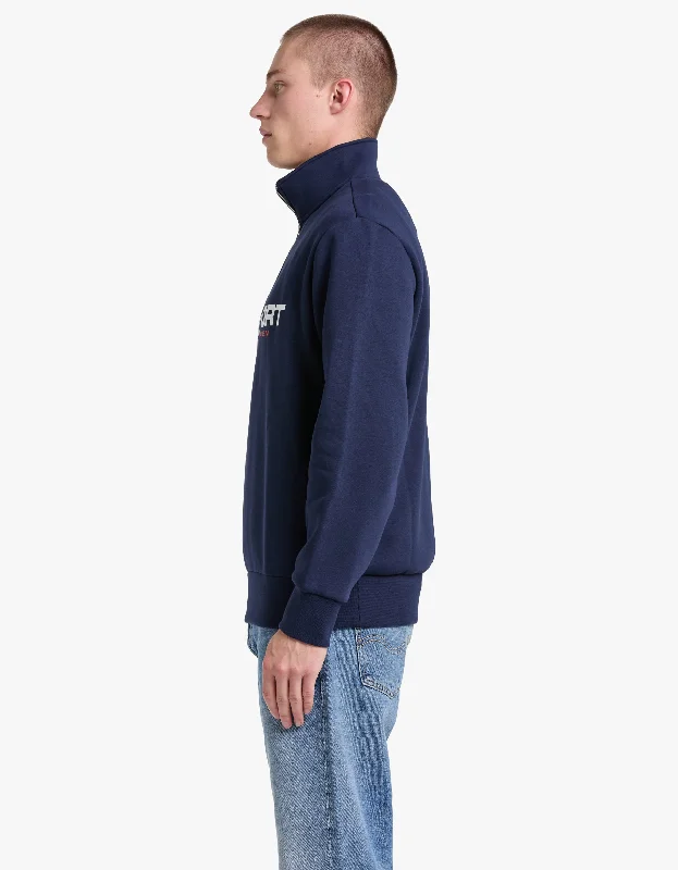 Polo Sport L/S Half-Zip Sweatshirt - Cruise Navy/White