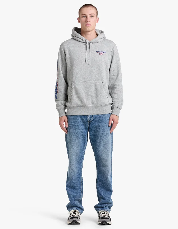 Polo Sport L/S Pull Over Hoodie - Andover Heather