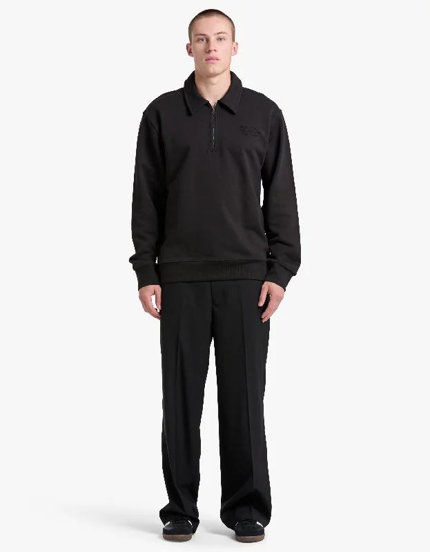 Mott International Quarter Zip - Black