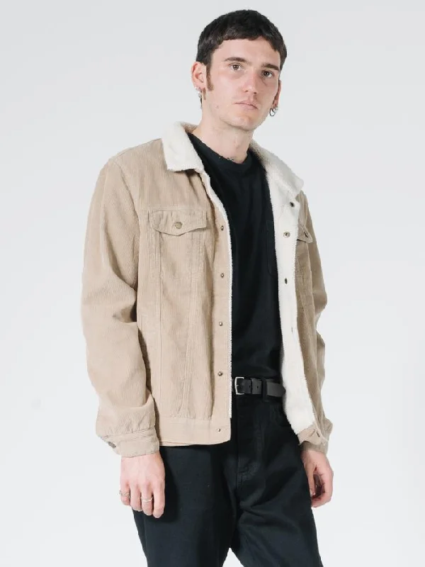 Sherpa Wanderer Corduroy Jacket - Vintage Khaki