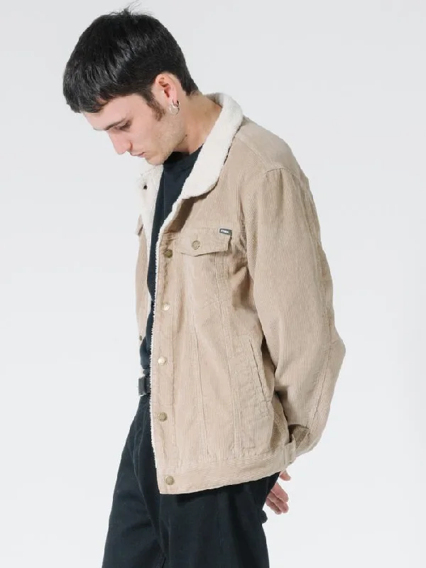 Sherpa Wanderer Corduroy Jacket - Vintage Khaki