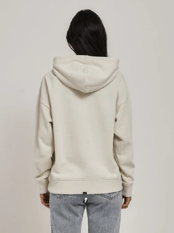 Thrills Incline Fleece Hood - Heritage White