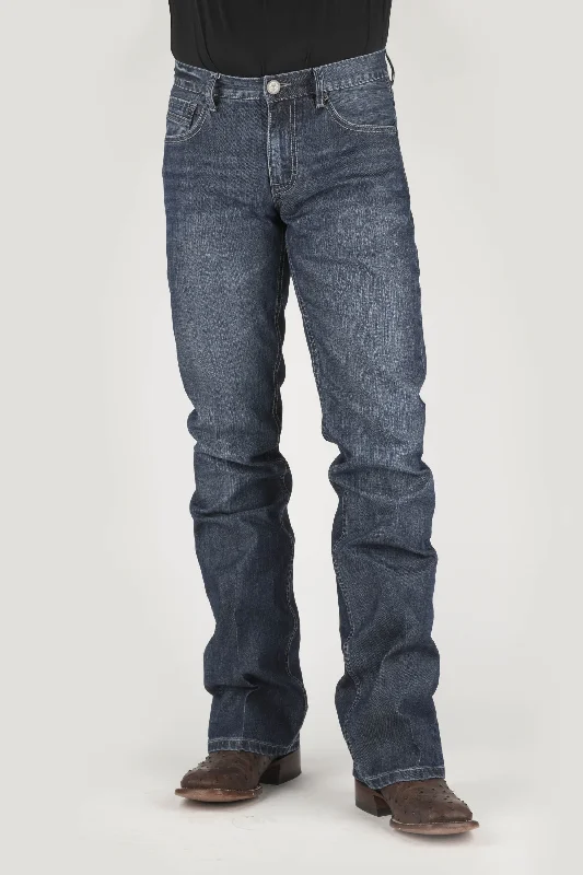 MENS DOUBLE NEEDLE SEAM BACK POCKET JEANS