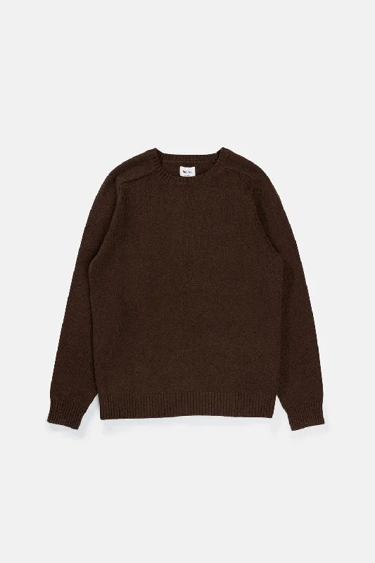 Classic Crew Knit Chocolate