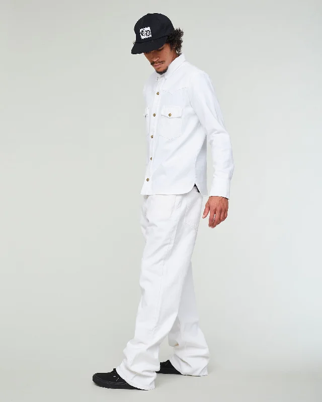 D66 Baggy Fit Denim White