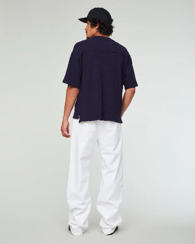 D66 Baggy Fit Denim White