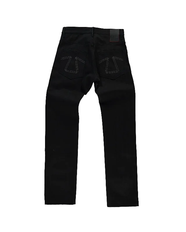 FIT 67 Loose Straight Black Denim L34