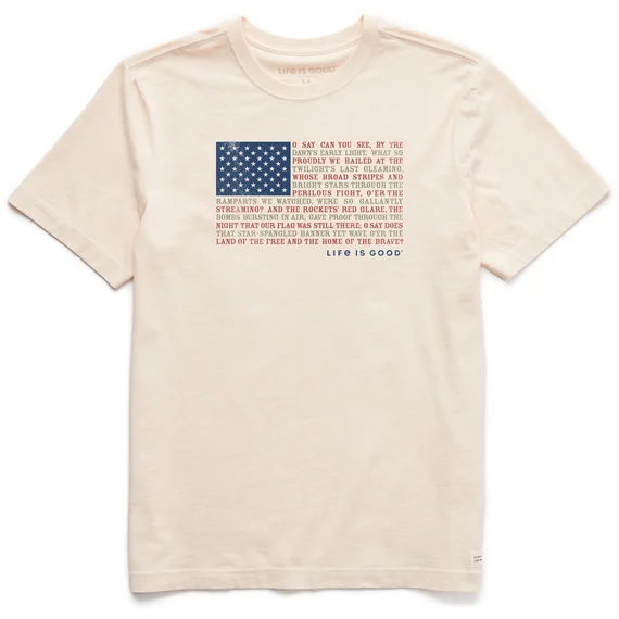 Men's Anthem Flag Short Sleeve Tee