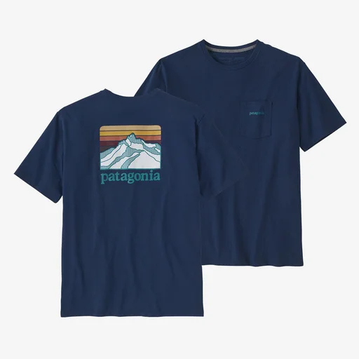 Men's Line Logo Ridge Pocket Responsibili-Tee