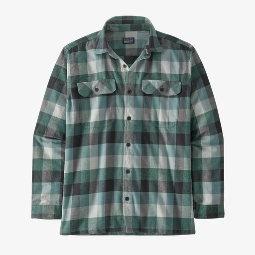 Men's Long-Sleeve Organic Cotton Midweight Fjord Flannel Shirt