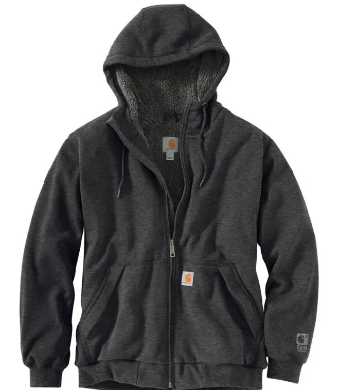 Men's Rain Defender Rockland Sherpa Lined Full Zip Hooded Sweatshirt