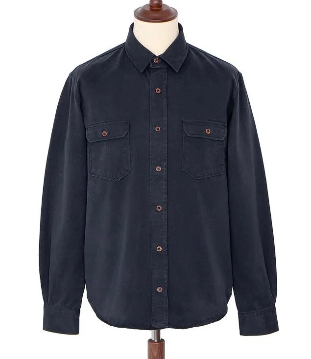 Indigofera Alamo Shirt, Marshall Black