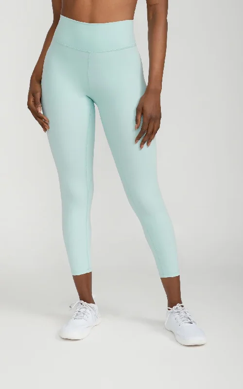 Bliss Legging 23"" in Pastel Turquoise