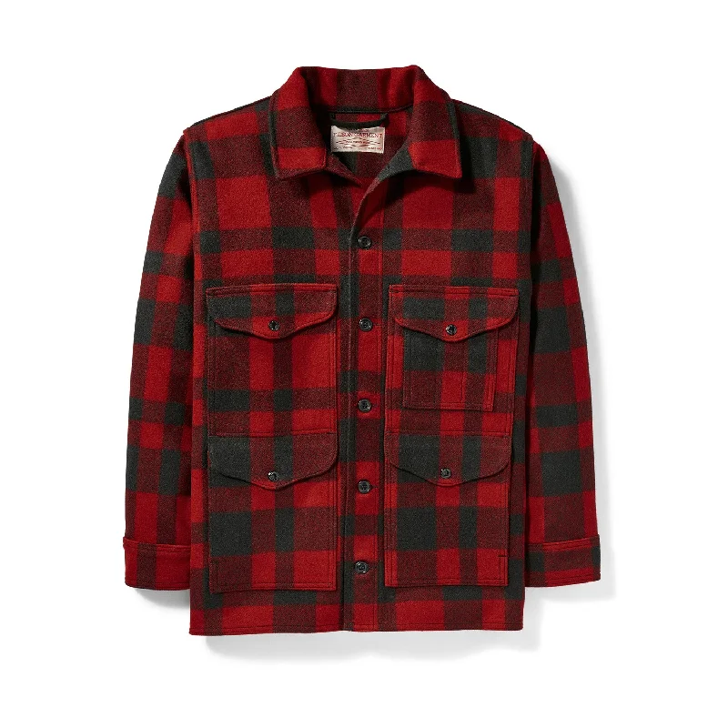 Filson Mackinaw Cruiser - Red/Black