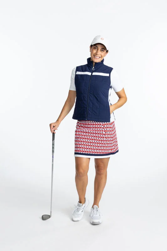 Chill Layer Golf Vest - Navy Blue