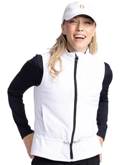 Layer Slayer Golf Vest - White